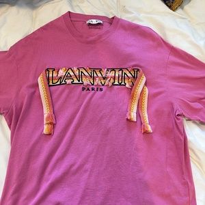 Vintage Lanvin t shirt with embroidery